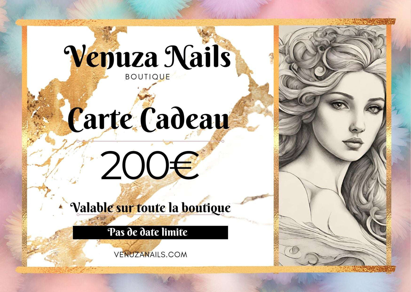 Cartes Cadeaux Venuza Nails