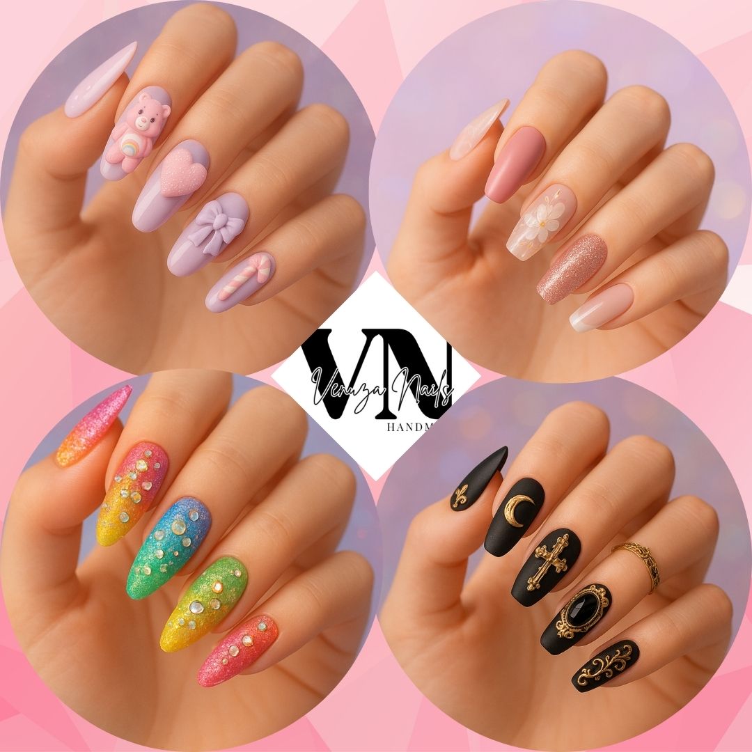 Press-On Nails – Créations Uniques à La Demande