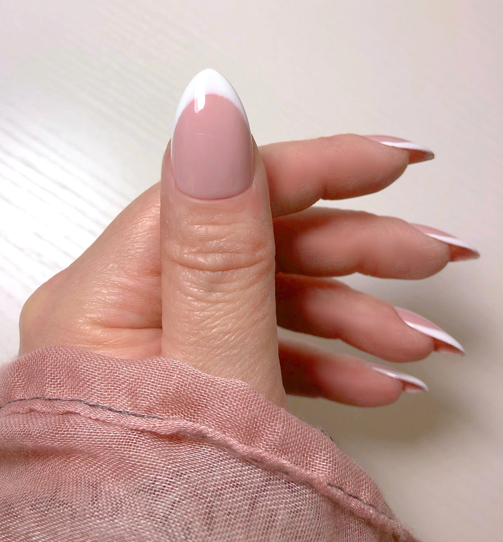 Ongles Press-on - French Manucure Pack découverte (2 kits amande/coffin)