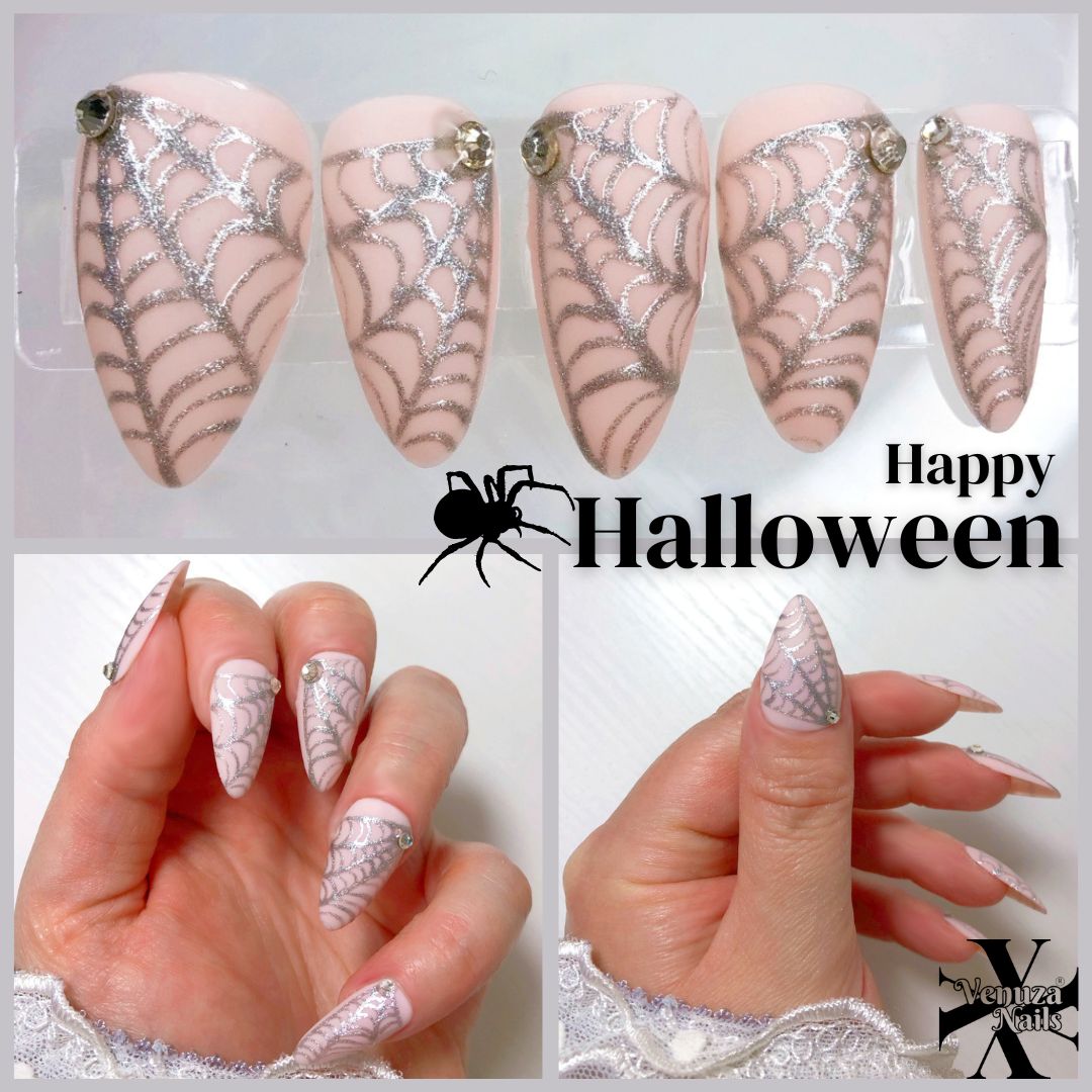 Spider Web - Venuza Nails