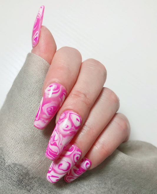 Rose Marbré - Venuza Nails