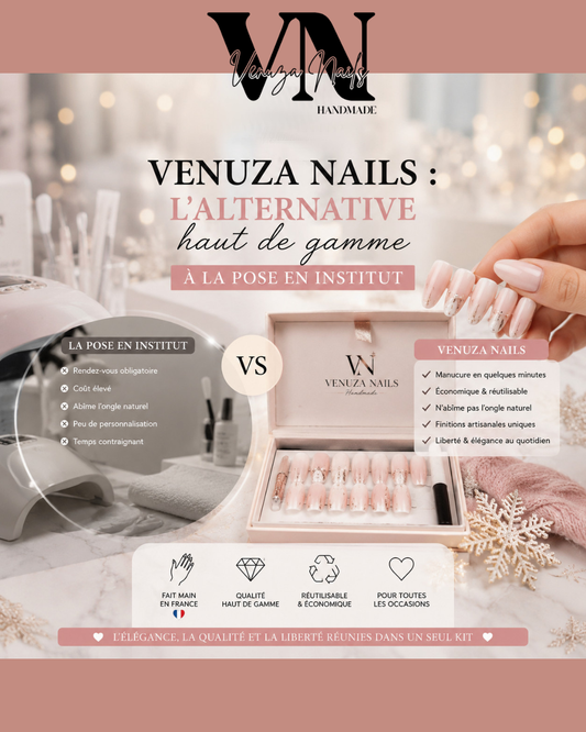 Venuza Nails : L'Alternative Haut de Gamme à la Pose en Institut