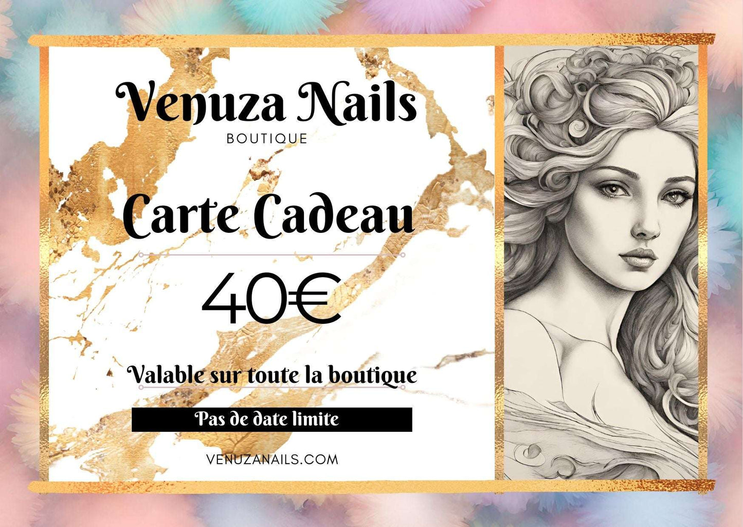 Cartes Cadeaux Venuza Nails
