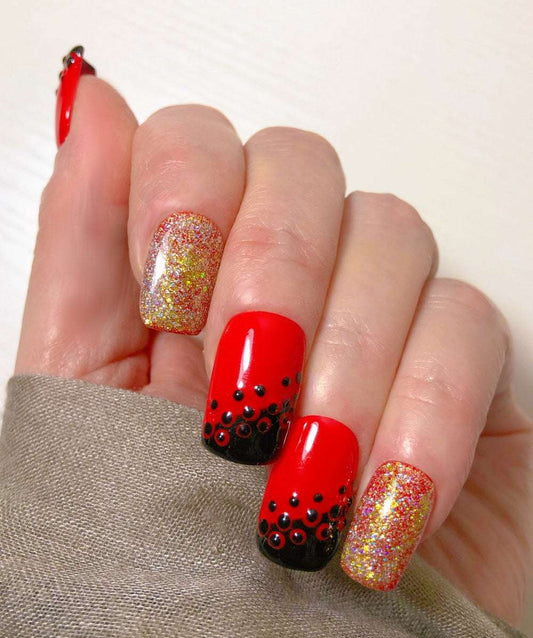 Red Gold - Venuza Nails