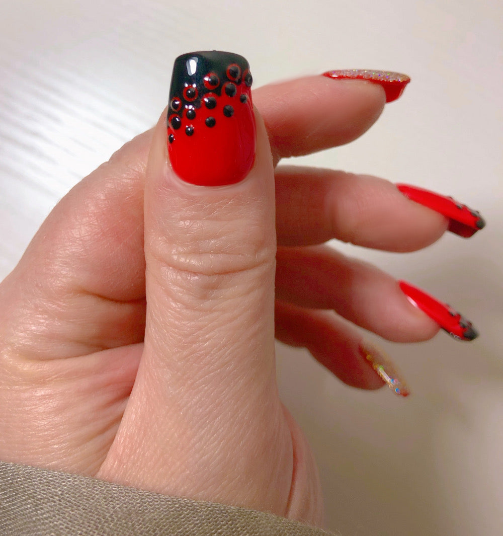 Nail Art Rouge That Turns Heads