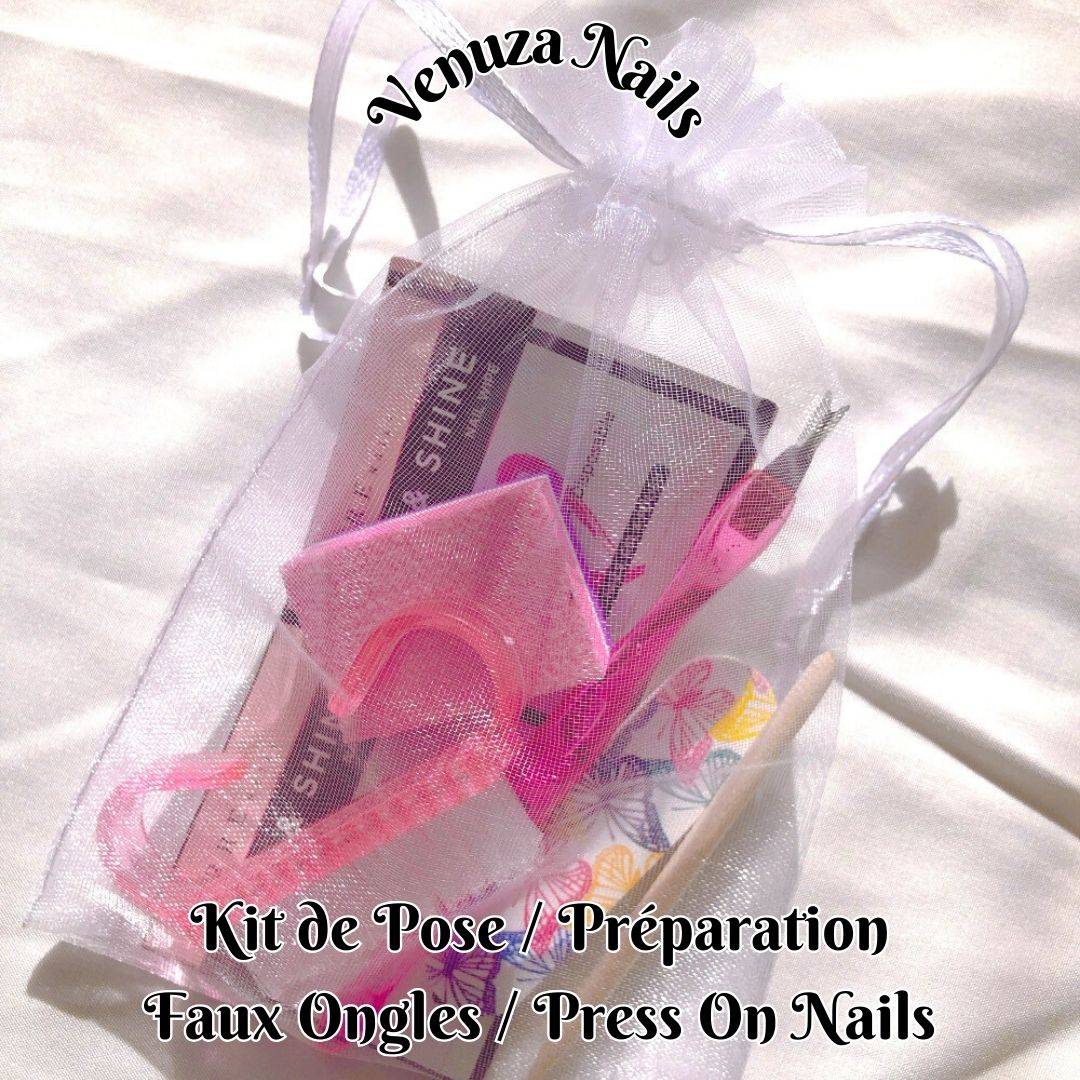 Kit de Pose / Préparation Faux Ongles