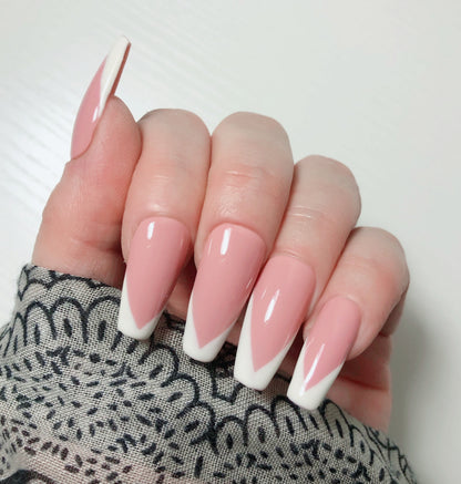 French Sharped V - Venuza Nails