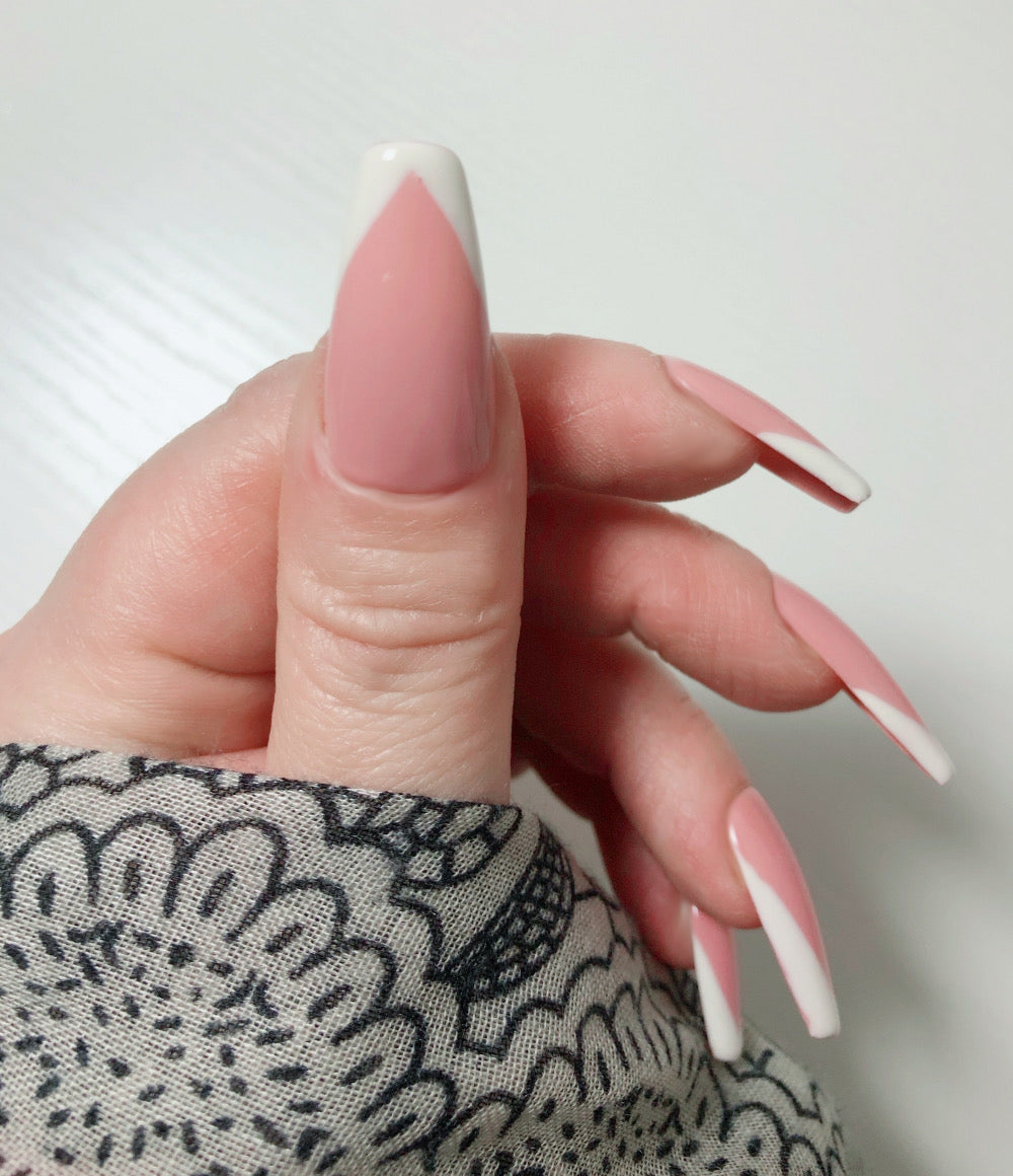 French Sharped V - Venuza Nails