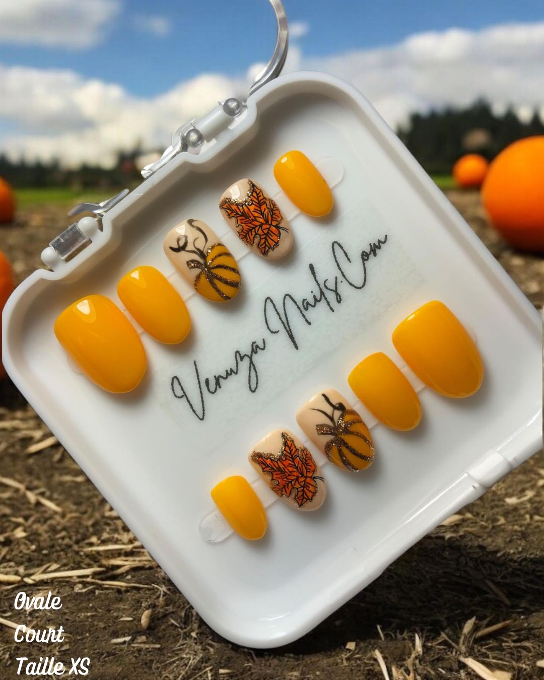 Künstliche Nägel - Der Herbst