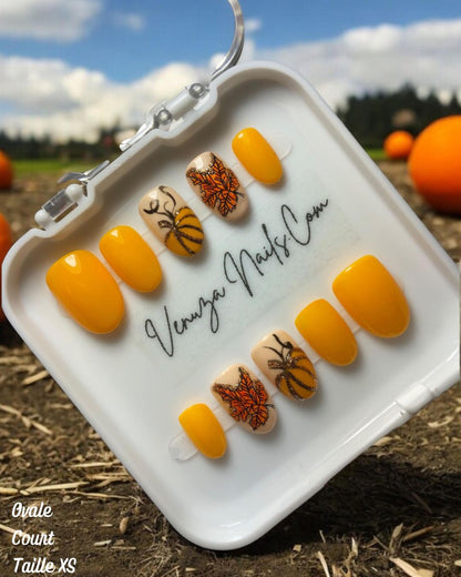 Künstliche Nägel - Der Herbst