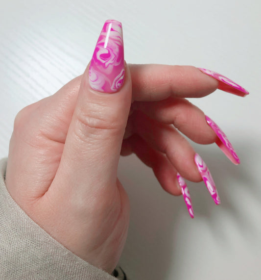 Rose Marbré - Venuza Nails