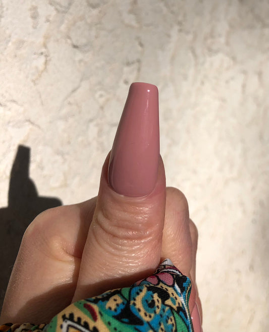 press on nails nude pink , 
