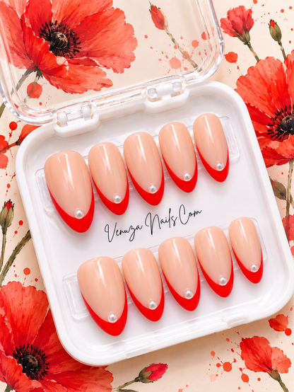 Kit de press-on nails Alicia fait main par Venuza Nails