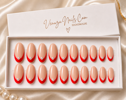 Kit de press-on nails Alicia fait main par Venuza Nails