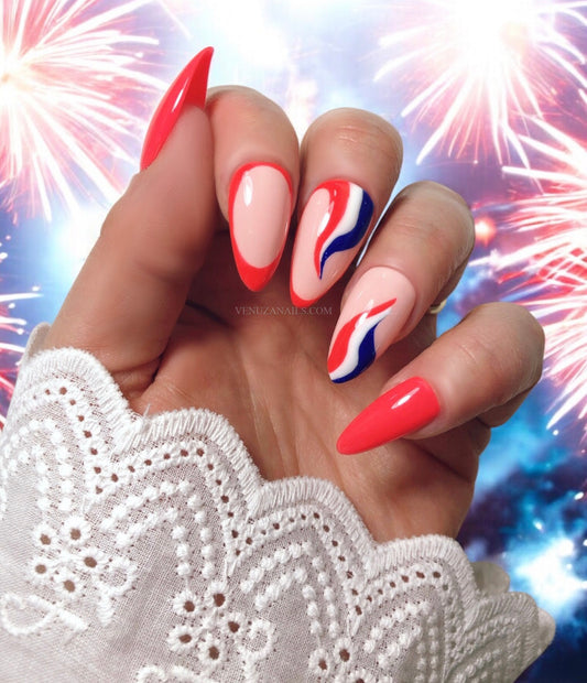 press-on-nails-bleu-blanc-rouge-france-fete-nationale-cocorico 