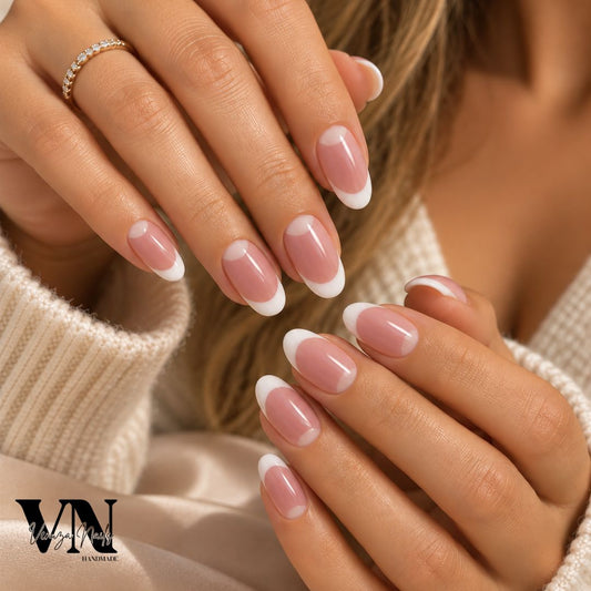 Simply - Faux Ongles French Manucure avec Lunule