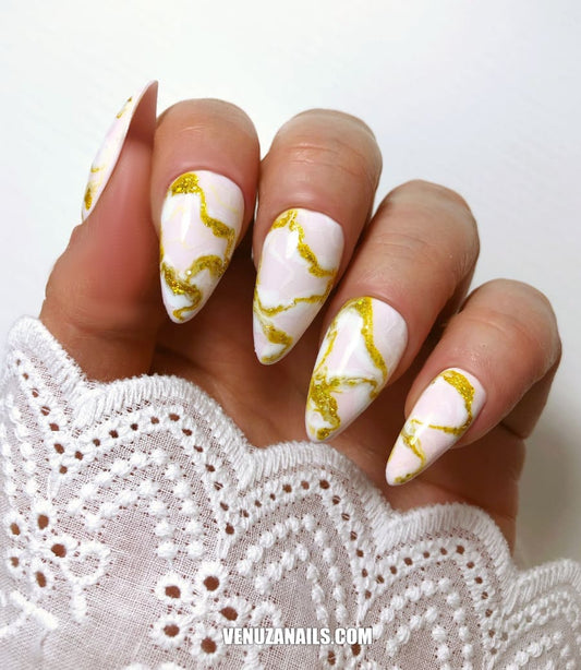 Press On Nails - Gold Kuros