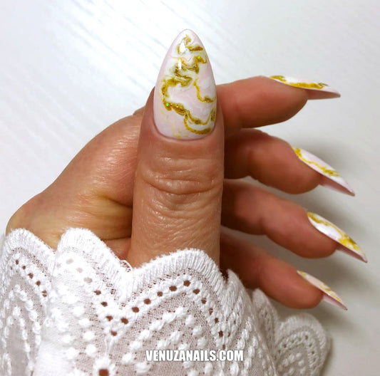 Press On Nails - Gold Kuros