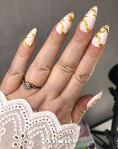 Press On Nails - Gold Kuros
