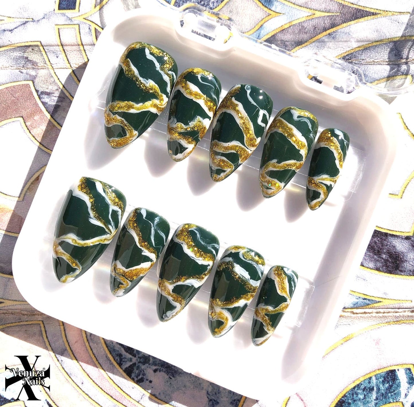 Press-On Nails - Amazonia