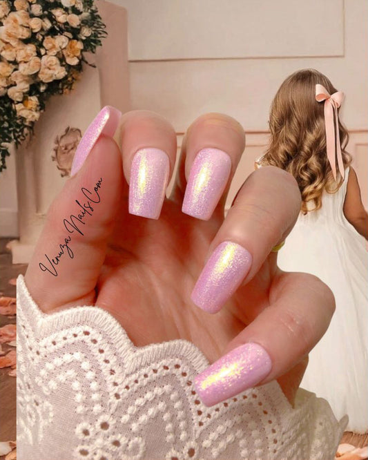 press-on-nails-pink-champagne-couleur-unie