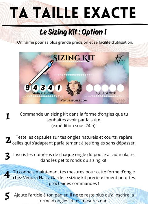 Faux Ongles Sur mesure et Personnalisés - Venuza Nails
